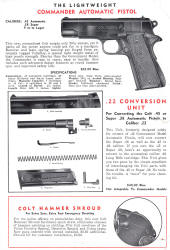 March 1954 Colt revolvers and automatic pistols-4