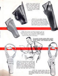 1957 Colt Custom-made holster, acceswsory equipment with price list 5