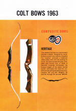 Colt 1963 Archery multi-fold dealer brochure-2