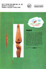 Colt 1963 Archery multi-fold dealer brochure-4