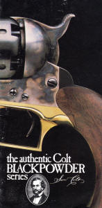 1966 colt black powder series cover