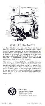 1965 Woodsman match target model back page