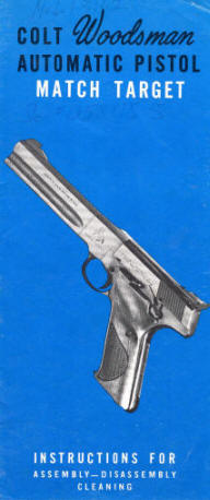 1972 colt woodsman match target instructions cover