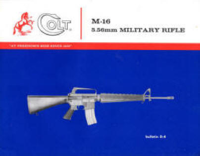 Colt 1974 M-16 D-4 brochure