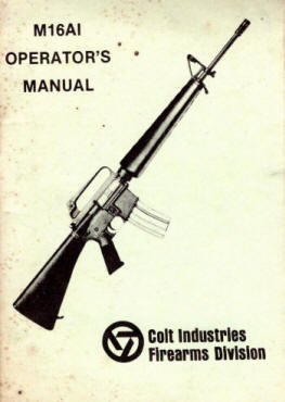 1975 Colt M16A1 operators manual 