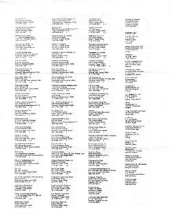 1988 Colt service and parts dealers list page 2