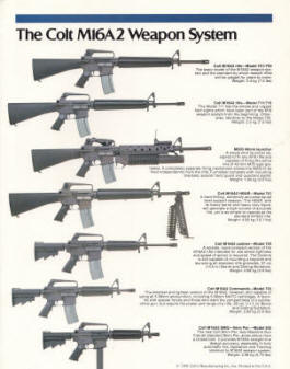 1991 colt M16A2 late production rifles