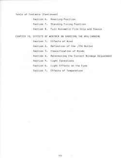 1984 DEA handbook for M16 table of contents-2