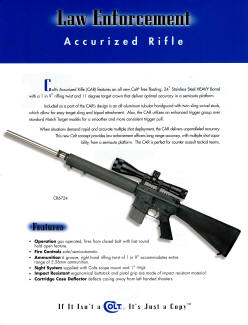 Colt 1999 law enforcement accurized rifle
