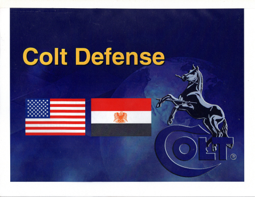 2010 Colt Defense limited edition European show brochure 1