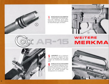 1964 Colt AR-15 military caliber 5.56mm Bulletin D-1, page 6