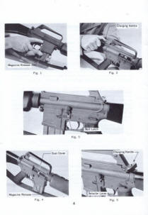 1964 Images of a Colt AR-15 Sporter Rifle, Caliber .223, Operation and Maintenance manual-3