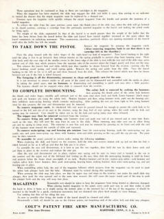 Colt Automatic Pistol, Government & National Match caliber .45-3