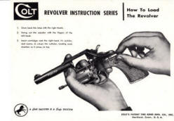 Colt general instruction series images 1956 loading ammo