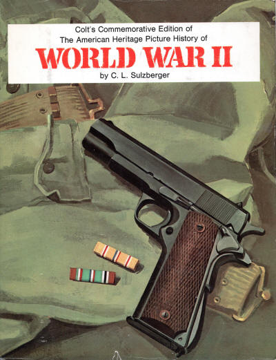 Colt 1966 commemorative book of WW II, cover