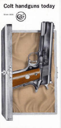 1970 Colt handguns today 8 page brochure