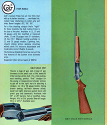 The New Colt Line of Rifles & Shotguns 2