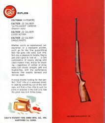 The New Colt Line of Rifles & Shotguns 4