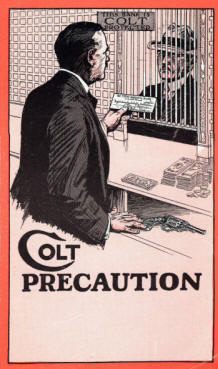 Colt bank teller protection brochure 1930s