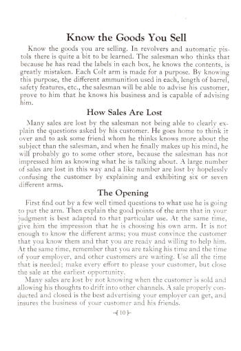 Colt sales manual page 4