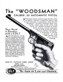 Colt's Woodsman ade for 1932