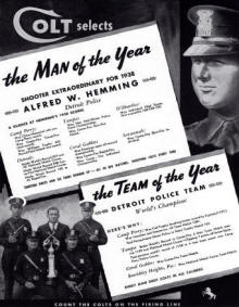 1939 Colt selects the man of the year ad