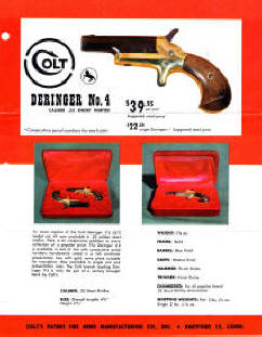 Colt 1959s Derringer No.4,.22 short, 