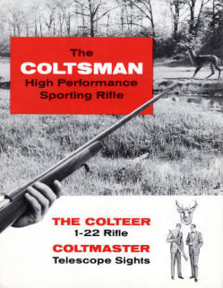 1958 Colt rifles, Colteer, Coltsman, Coltmaster scope