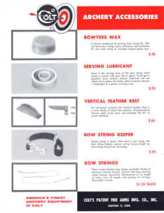 Colt Archery Accessory Items-1