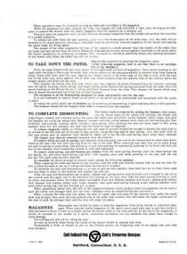 Colt's Automatic Pistol Gvoernment model 1911 .45Form: A-1662; -3