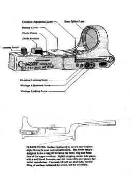 Colt_C-More-Scout-scope instructions 1990s