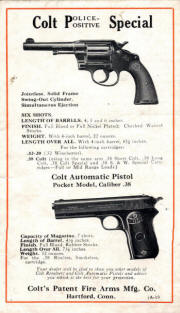 Colt pay-roll robbery pamphlet 1920s