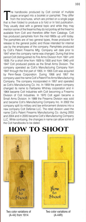 How to Shoot from Ogle with colt history dates
