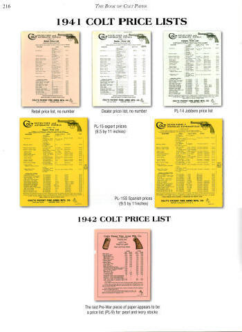 1941 ogle's price lists