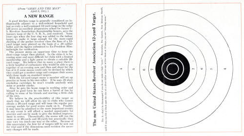 Colt 1917 target in cellar brochure