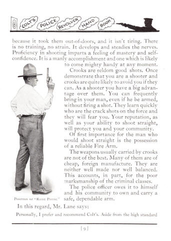 1925 Colt's Police Revolver Handbook page 2