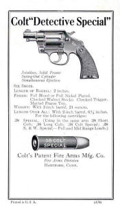 Colt 'Detective Special' 1931 A-74