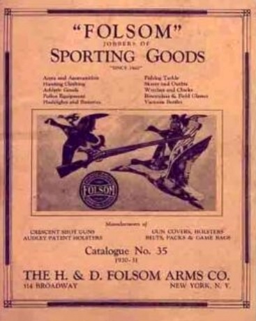 H. & D. FOLSOM ARMS COMPANY catalog