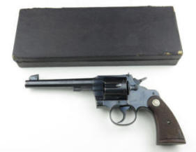 Colt Officers' Model Target .38 (1939) heavy 6 in. bbl.&nbsp;with box