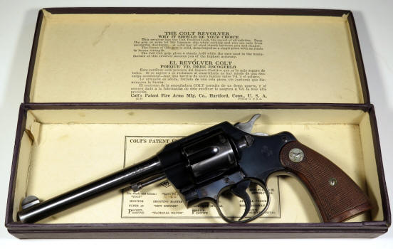 Official Police Revolver in the correct 12-1/2 x 4-1/2 x 1-3/4 in. box