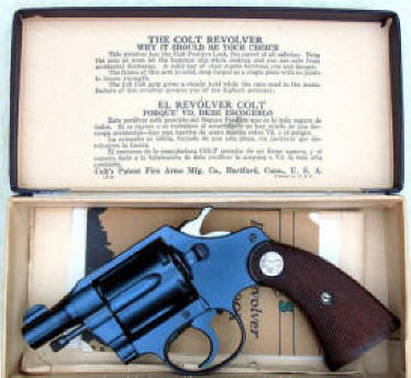 Colt police detective special in original box