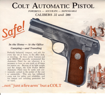 A-89 &nbsp;"Colt Pocket Model Automatic Pistol Caliber .32 & .380" -2