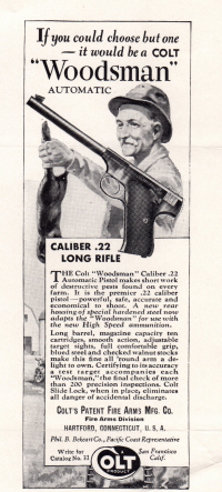 "Woodsman automatic .22"