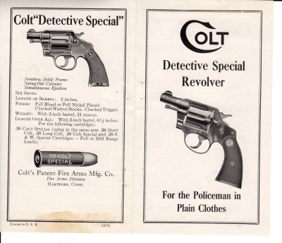 A-74 "Detective Special"  Multiple versions