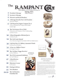 2014 spring rampant colt magazine contents