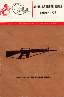 1964 Colt AR-15 sporter rifle .223 second version