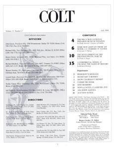 1994 fall rampant colt magazine contents