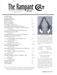 2006 fall Rampant Colt magazzine content