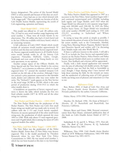Secrets for collecting double-action Colt revolvers page 4