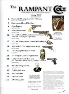 2018 spring rampant colt magazine content